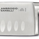 Nóż Santoku/ Długość Ostrza 180 Mm Ambrogio Sanelli C350.018-4228
