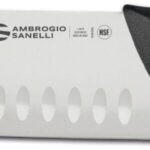 Nóż Santoku/ Długość Ostrza 200 Mm Ambrogio Sanelli S350.020-8128