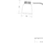 Lampa Grzewcze Do Potraw/ Stołowa/ Black Stayhot Lpf1 S-3514