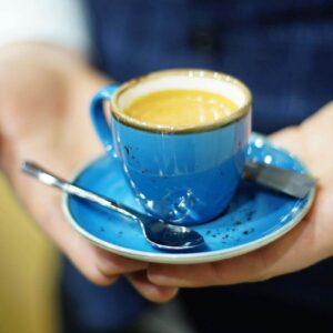 Filiżanka Do Espresso Iris/ Niebieska/ 90 Ml Fine Dine 778272-2305