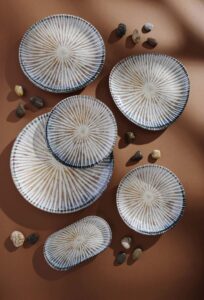 Talerz Płytki Owalny/ Ammonite/ 300x160 Mm Fine Dine 200261-5253