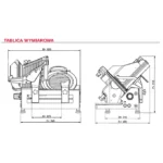 Krajalnica Do Wędlin/ Elektryczna/ Nóż Ø 300/ 0,25 Kw Ma Ga 612p-4113