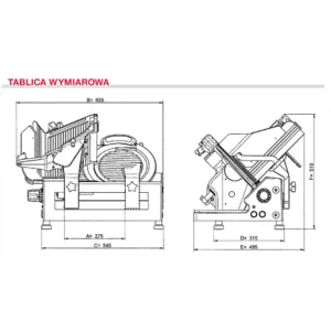 Krajalnica Do Wędlin/ Elektryczna/ Nóż Ø 300/ 0,25 Kw Ma Ga 612p-4113