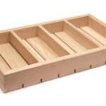 Organizer Drewniany Na Sztućce/ 530x325x65 Mm Fine Dine 561089-9835